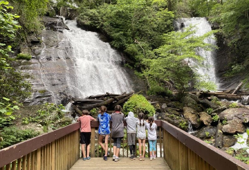 Anna Ruby Falls, Georgia, USA